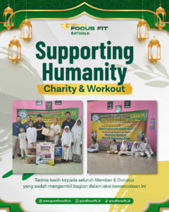 Ramadan Penuh Kepedulian: Grand Focus Fit Berbagi Kebahagiaan Bersama Anak Panti Asuhan